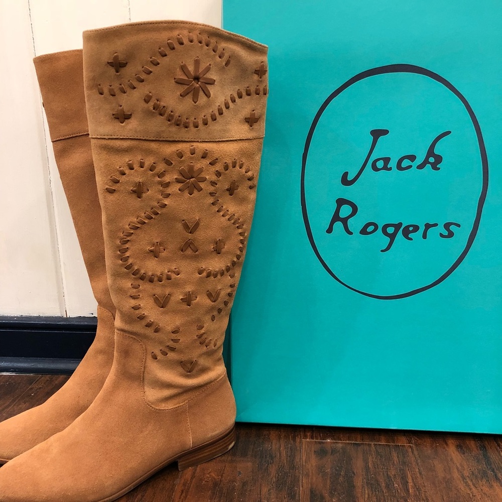 Jack Rogers Suede Tara Boots
